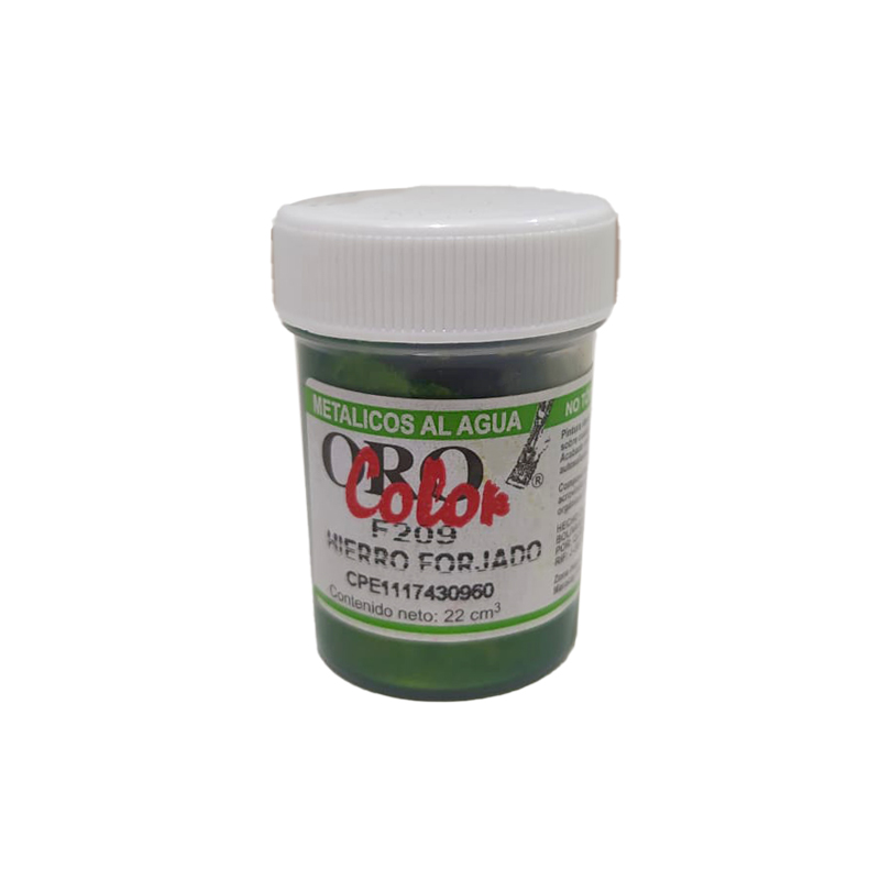 PINTURA METALICOS AL AGUA HIERRO FORJADO 22ML