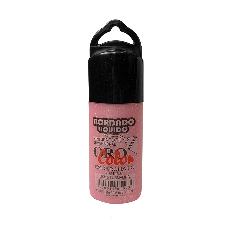 BORDADO LIQUIDO ESCARCHADO TURMALINA 32.5CM