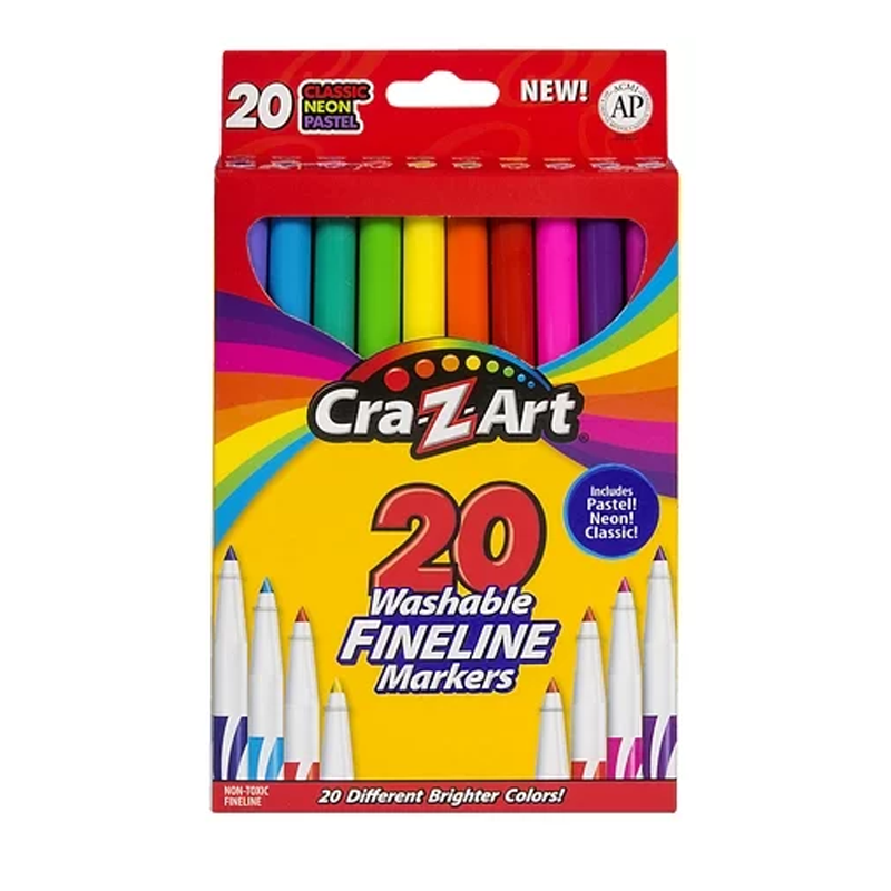 MARCADORES CRAZ-ART SUPERTIPS x20