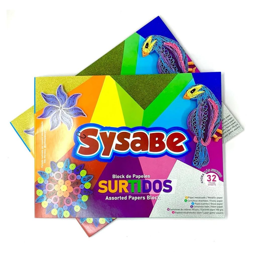 BLOCK DE PAPELES SURTIDOS 30HOJAS