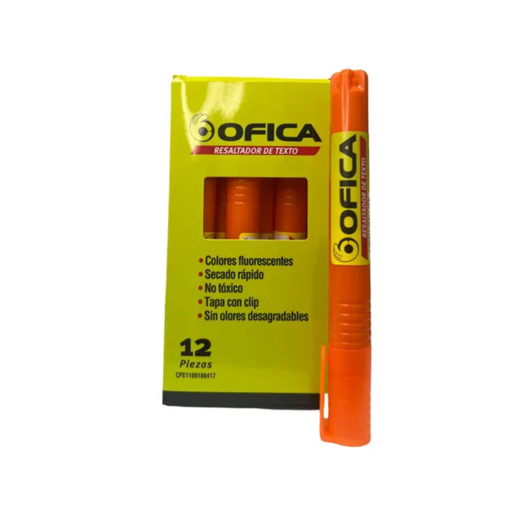 RESALTADOR OFICA NARANJA 