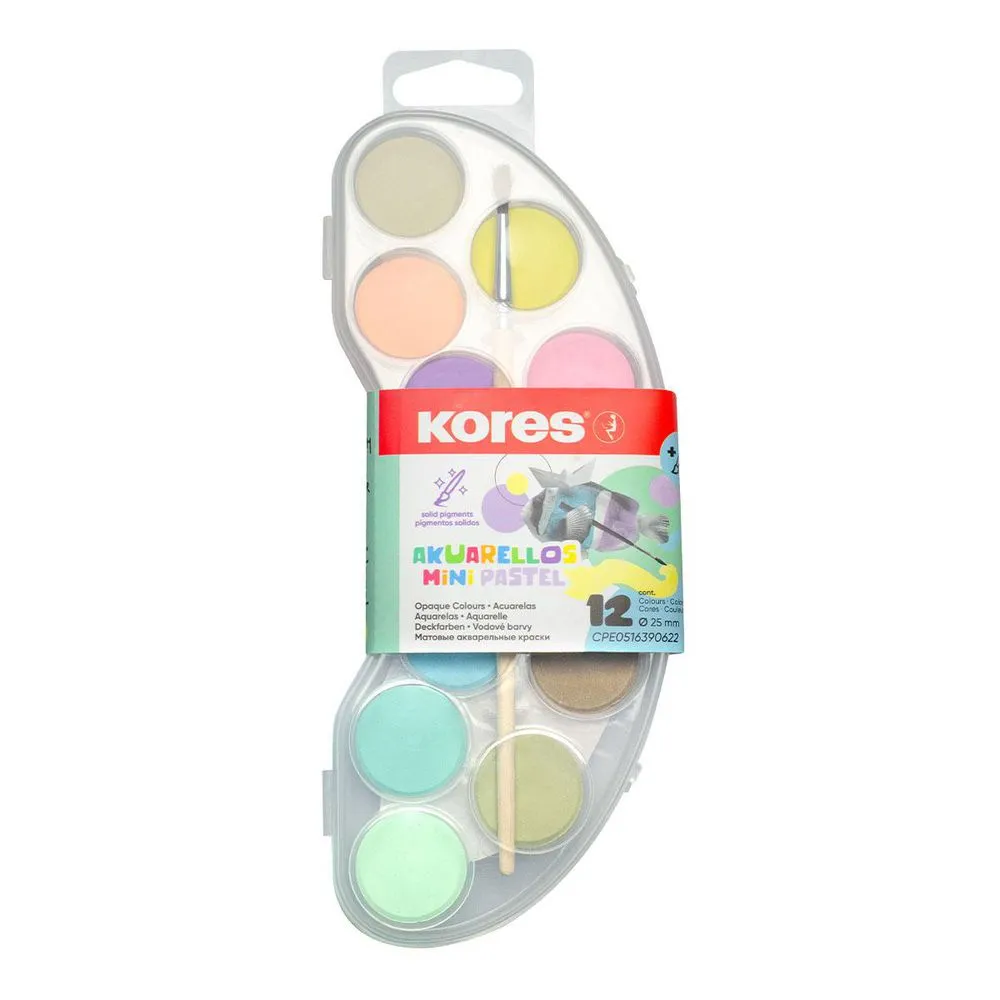MINI ACUARELAS PASTELX12