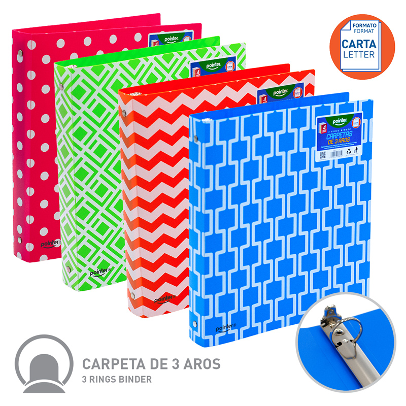 CARPETAS DE 3 AROS 