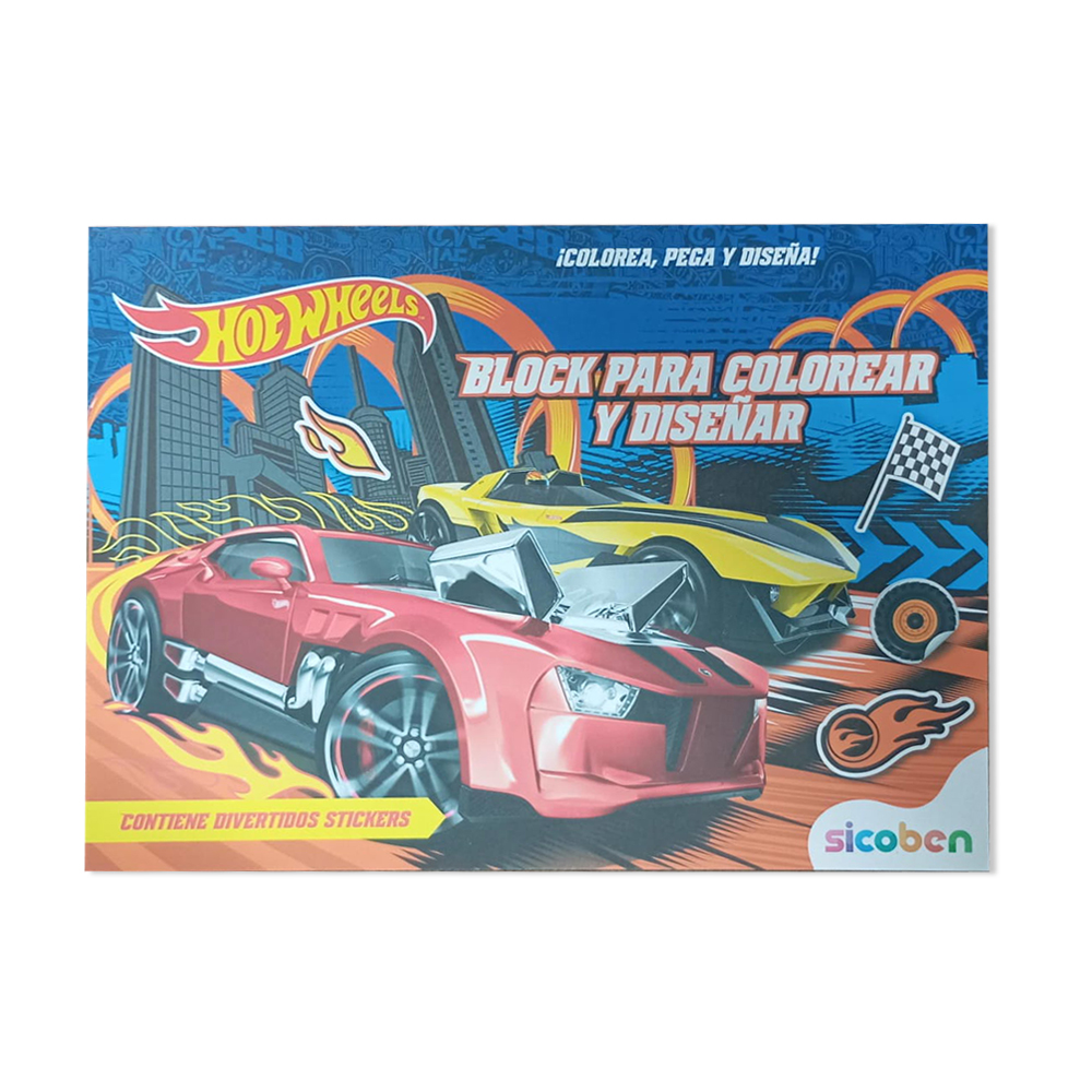 BLOCK PARA COLOREAR Y DISEÑAR 