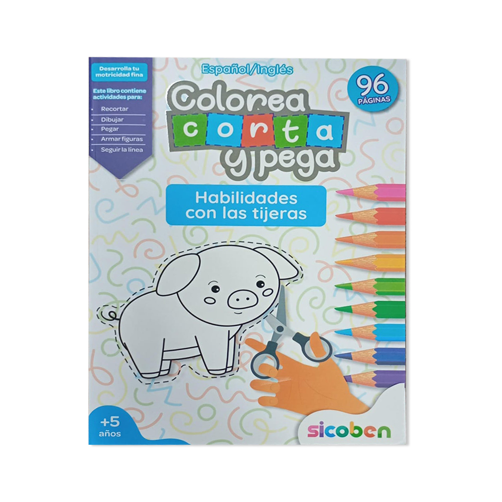 COLOREA CORTA Y PEGA