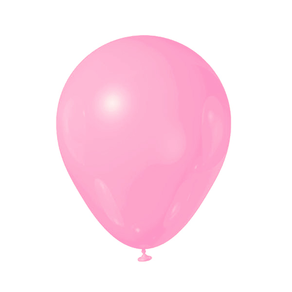 GLOBOS PASTEL DE 50 ROSADO 
