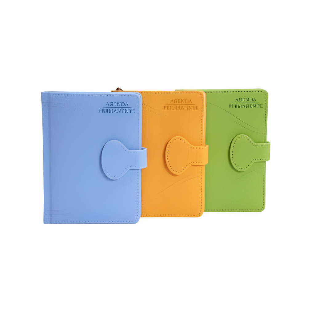 AGENDA PERMANENTE A6 PAPEL BLANCO 196 PAGINAS 10.7x14.6
