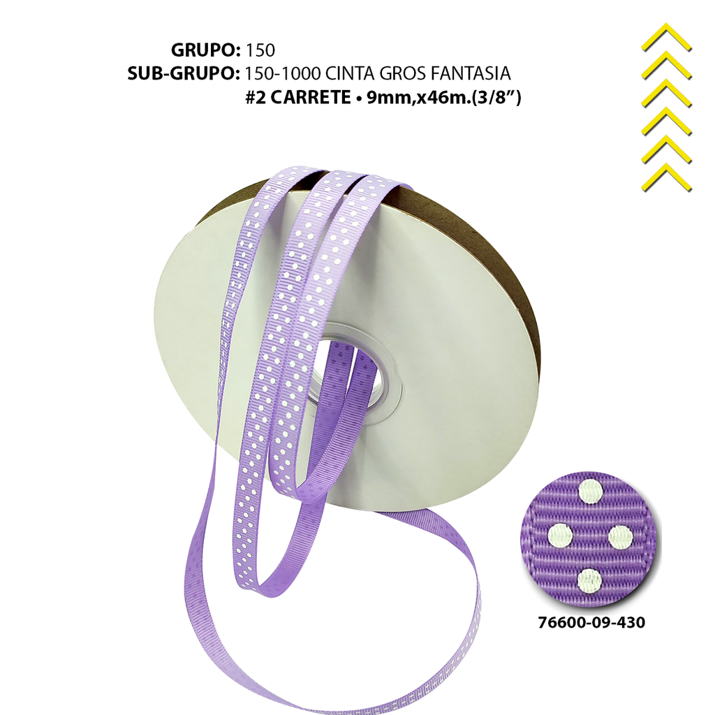 GROSS #2 FANTASIA - LUNARES BLANCO/VIOLETA