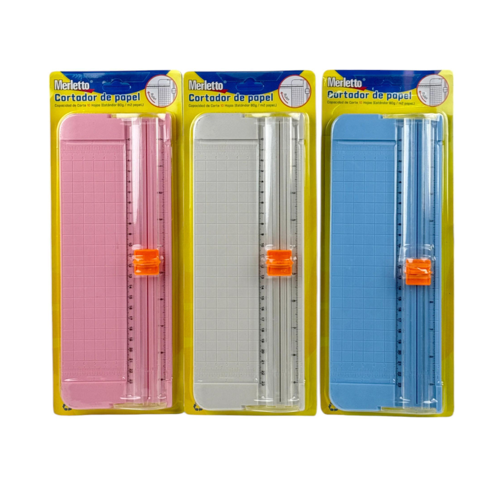 GUILLOTINA A5 10HOJAS 70gsm COLORES SURTIDOS