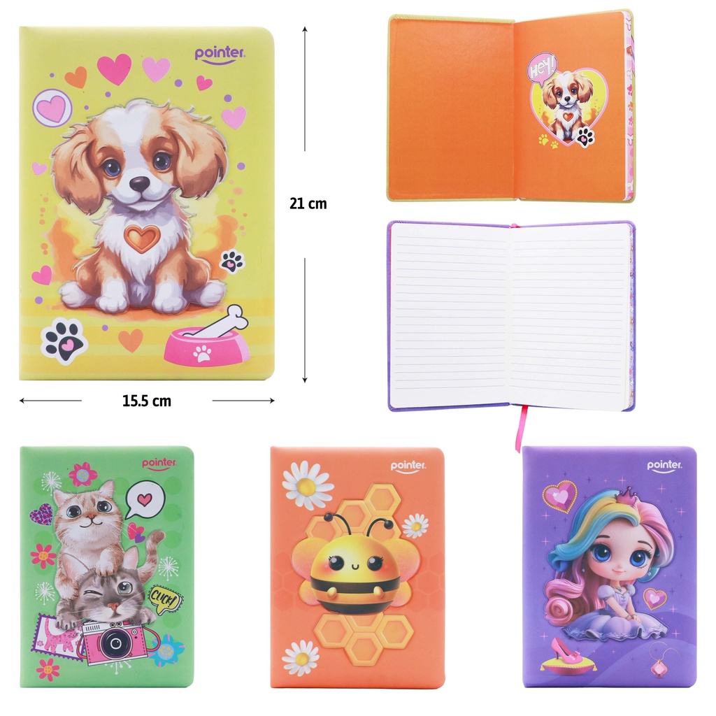 LIBRETA DE APUNTES 3D INFANTIL