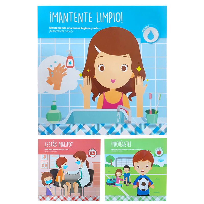 LIBRO DE CUENTOS MANTENTE SANO (INGLES)