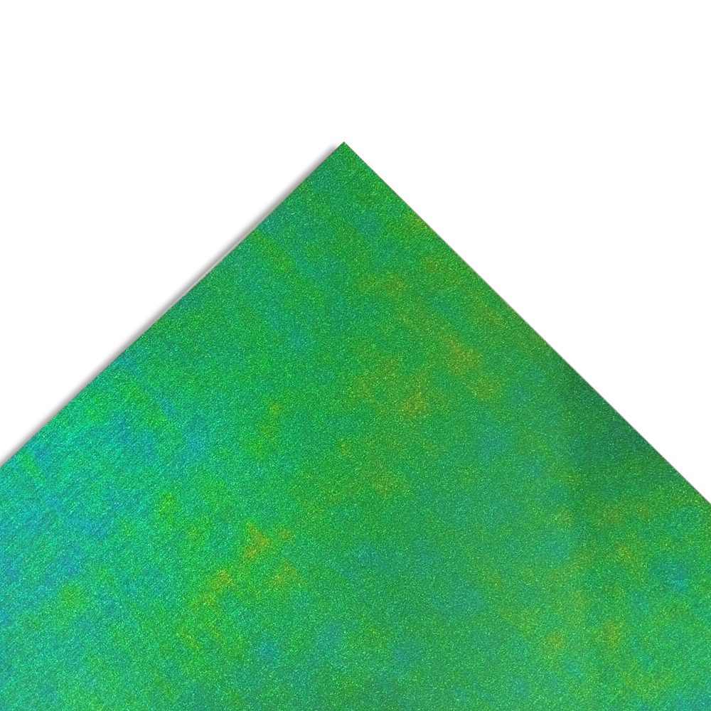 CARTULINA IRIDISCENTE PERLADA SEDA VERDE 300GR