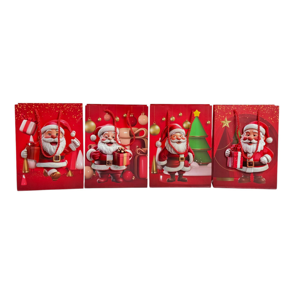 BOLSA DE REGALO PEQUENA NAVIDAD 18x24x8.5cm 18x24x8.5