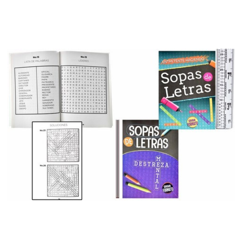 SOPA DE LETRAS 80PG