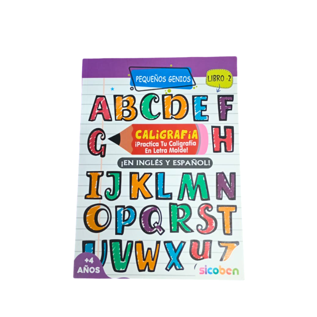 PEQUEÑOS GENIOS CALIGRAFÍA LIBRO -2