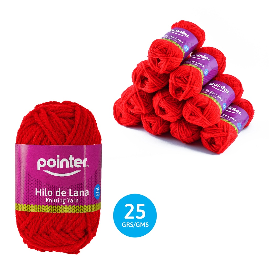 LANA PARA MANUALIDADES (ROJO)