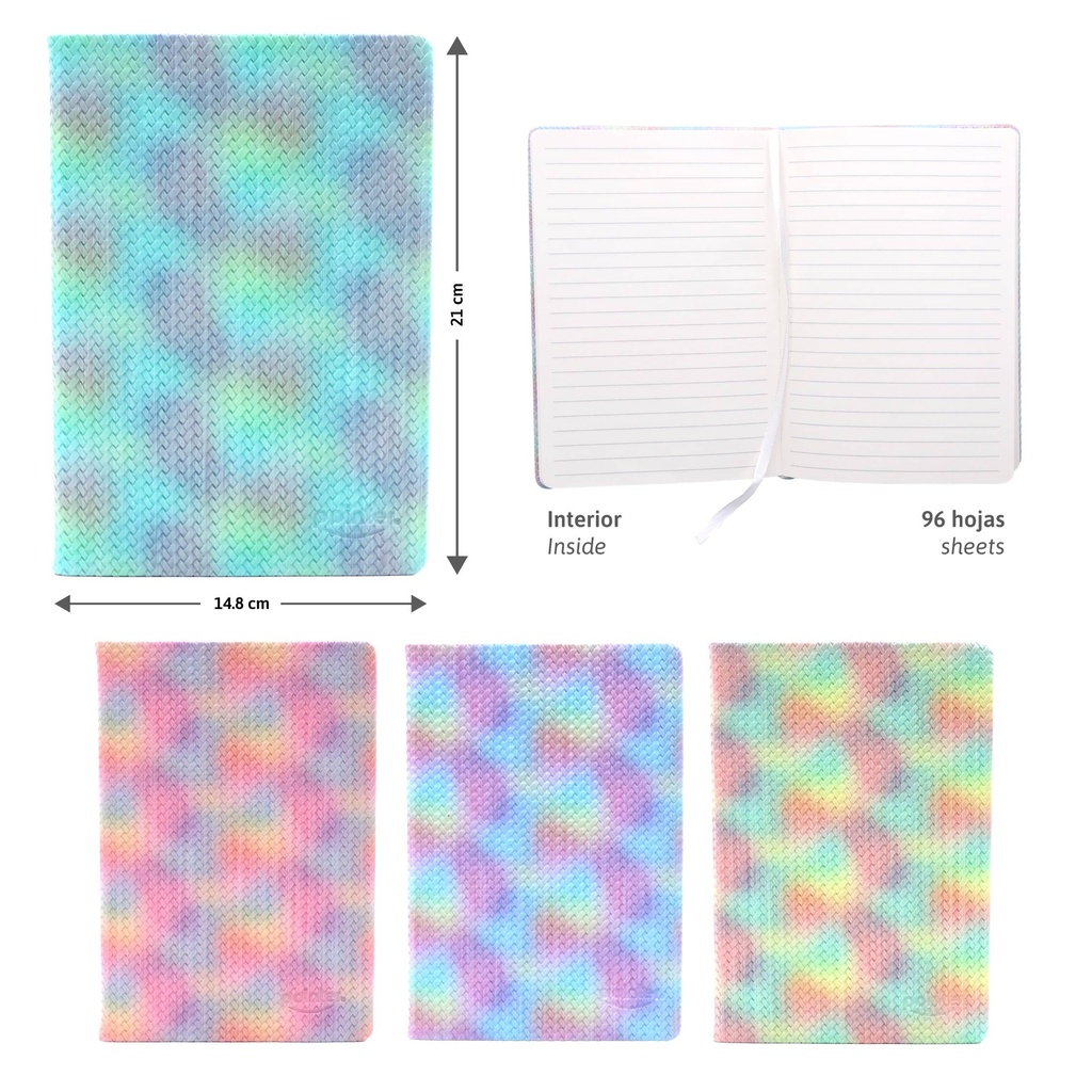 LIBRETA DE APUNTES 96 HOJAS 