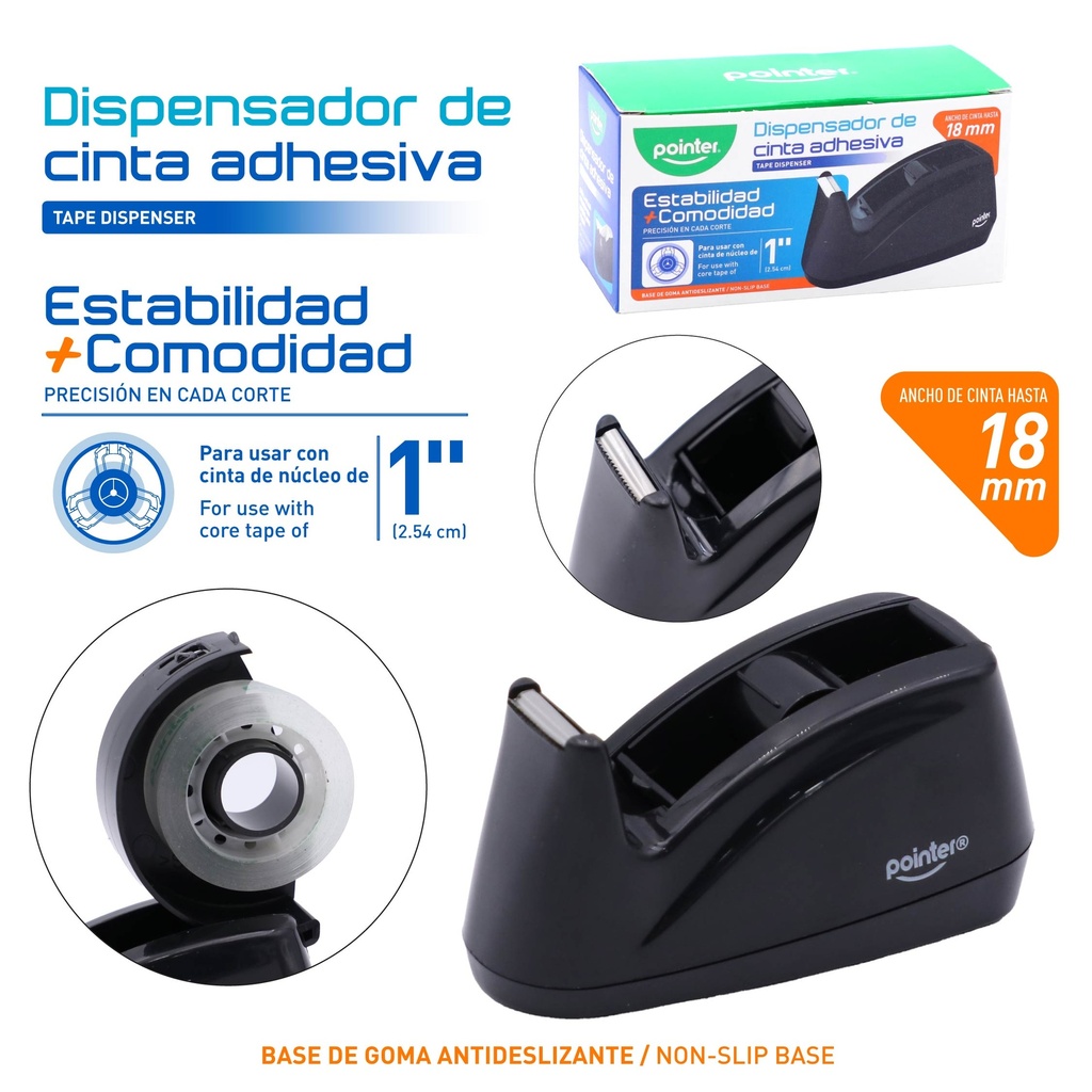 DISPENSADOR DE CINTA ADHESIVA