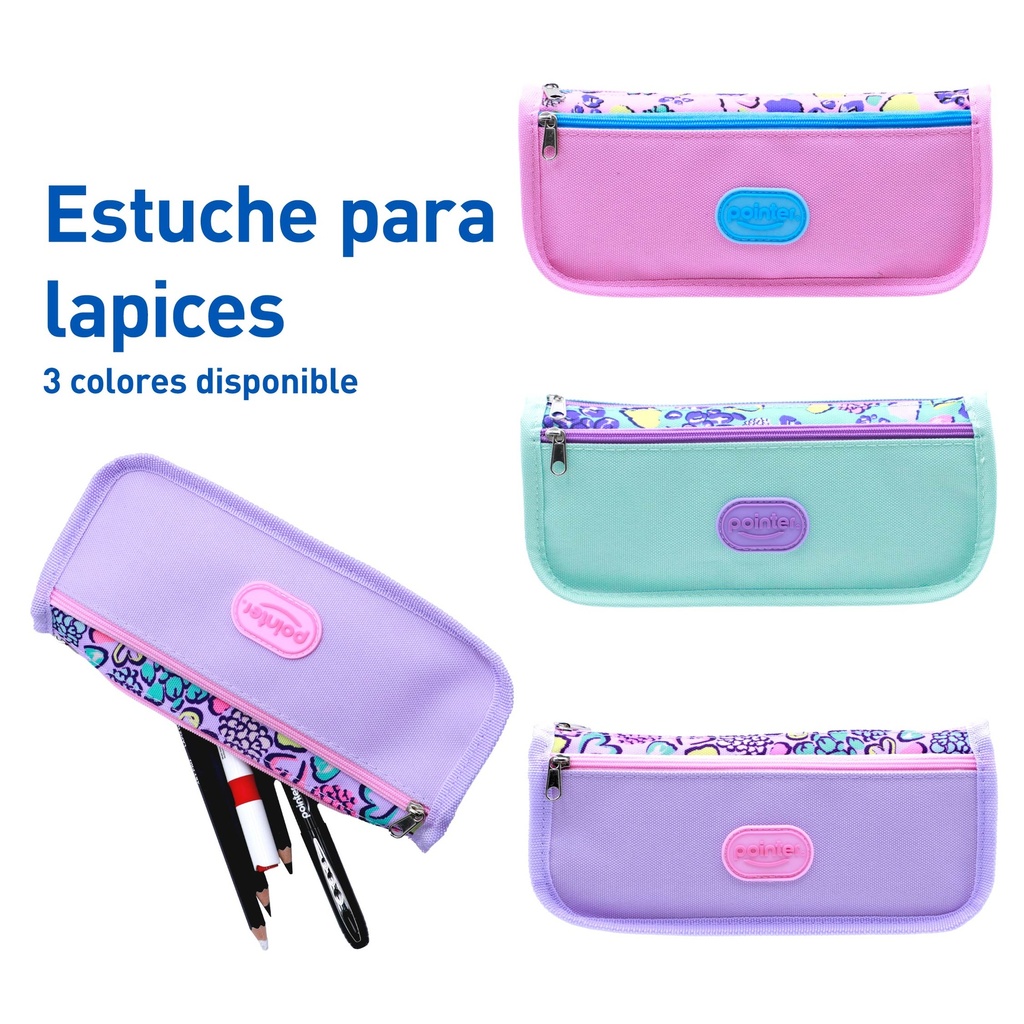 ESTUCHE PARA LAPICES-NIÑA 