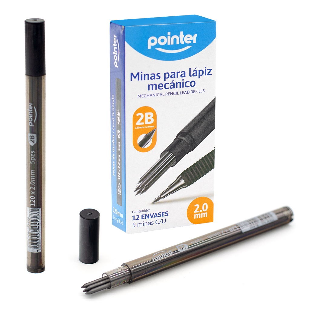 MINAS 2B PARA PORTMANINAS 2.0MM