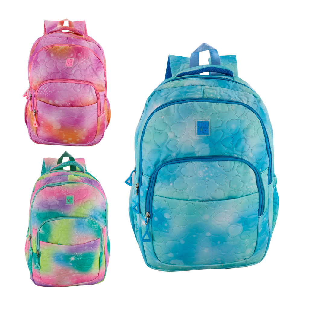 BOLSO ESTAMPADO ACOLCHADO (CORAZONES)