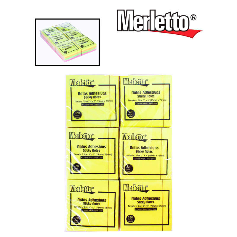NOTAS ADHESIVAS x320HOJAS