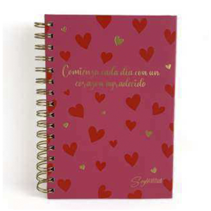 NOTEBOOK "SOY" GRATITUD A5 96HOJAS