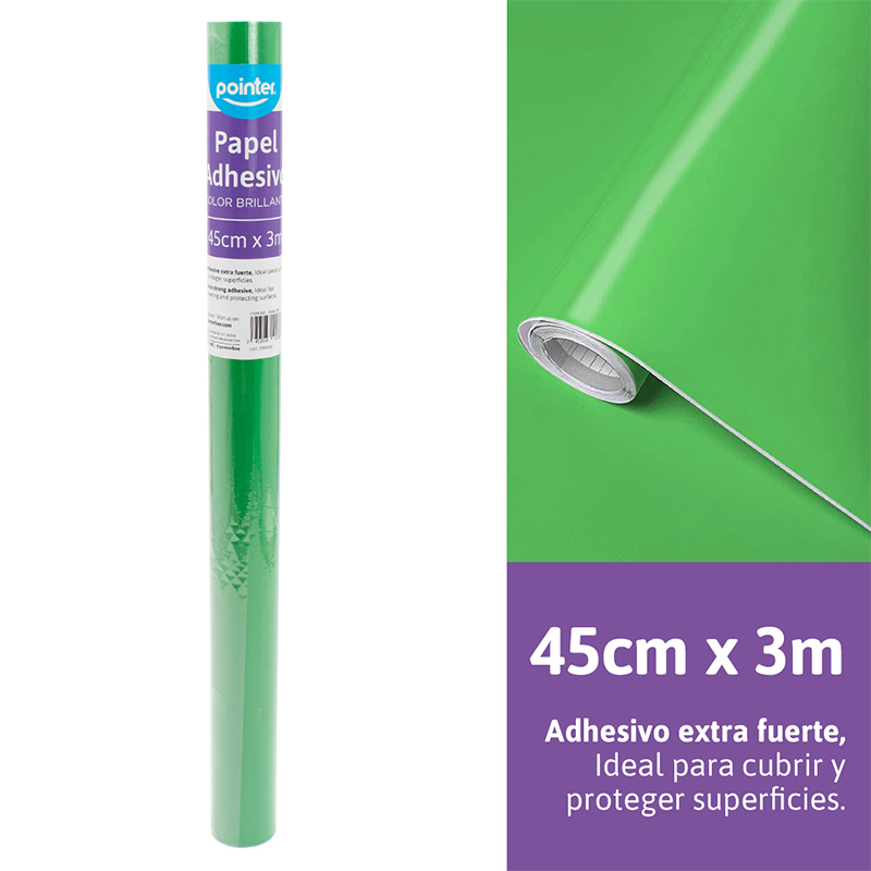 PAPEL CONTAC VERDE