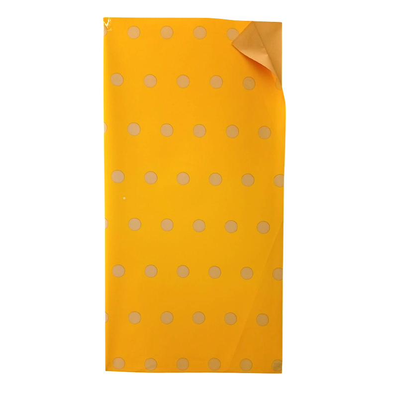 PAPEL COREANO OUYA BITONO OPACO LUNARES - AMARILLO 58x58CM