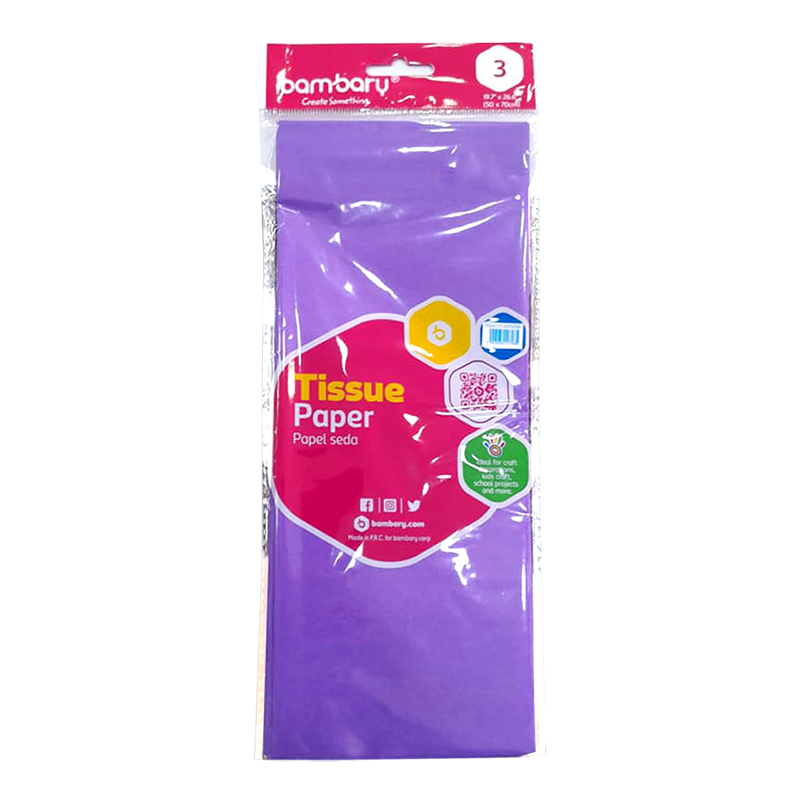 PAPEL SEDA MAGENTA MEDIO 50x70CM