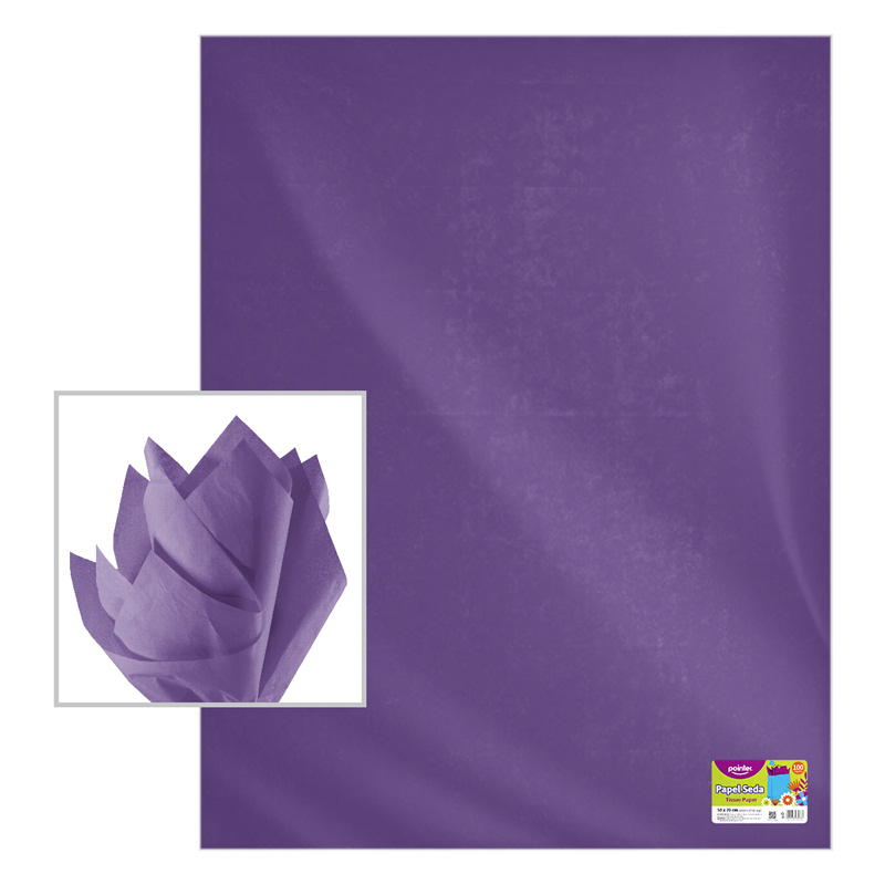 PAPEL SEDA MORADO - 50x70CM