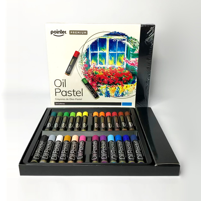 CRAYONES DE OLEO-PASTEL x24 COLORES