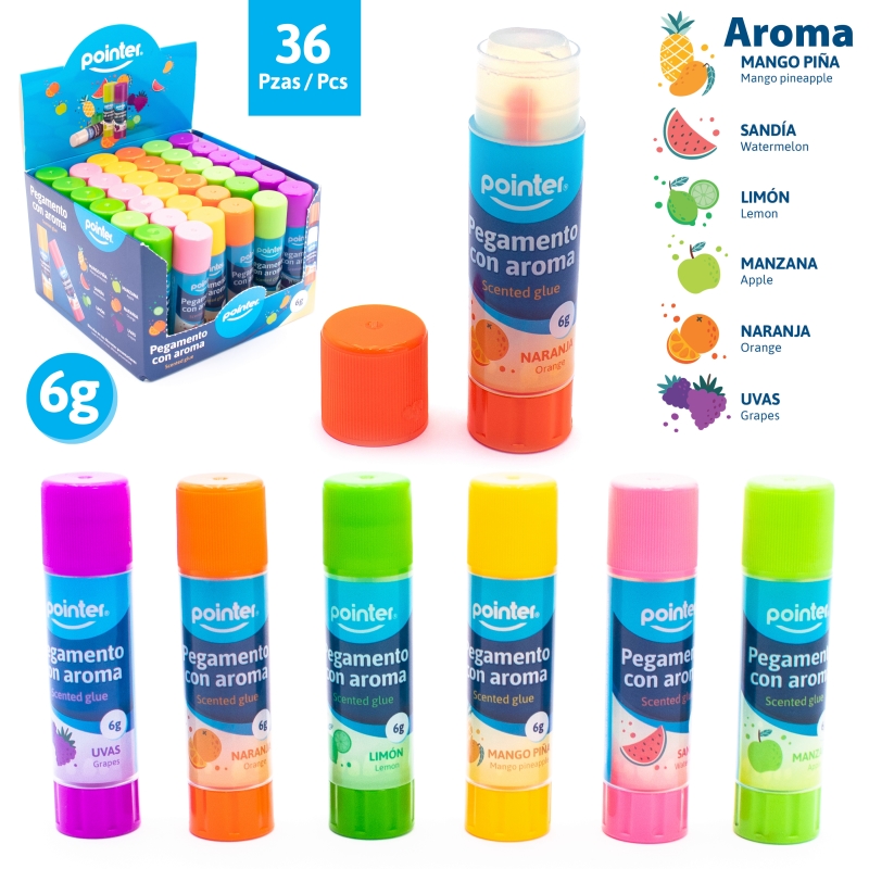PEGA EN BARRA CON AROMA 6g
