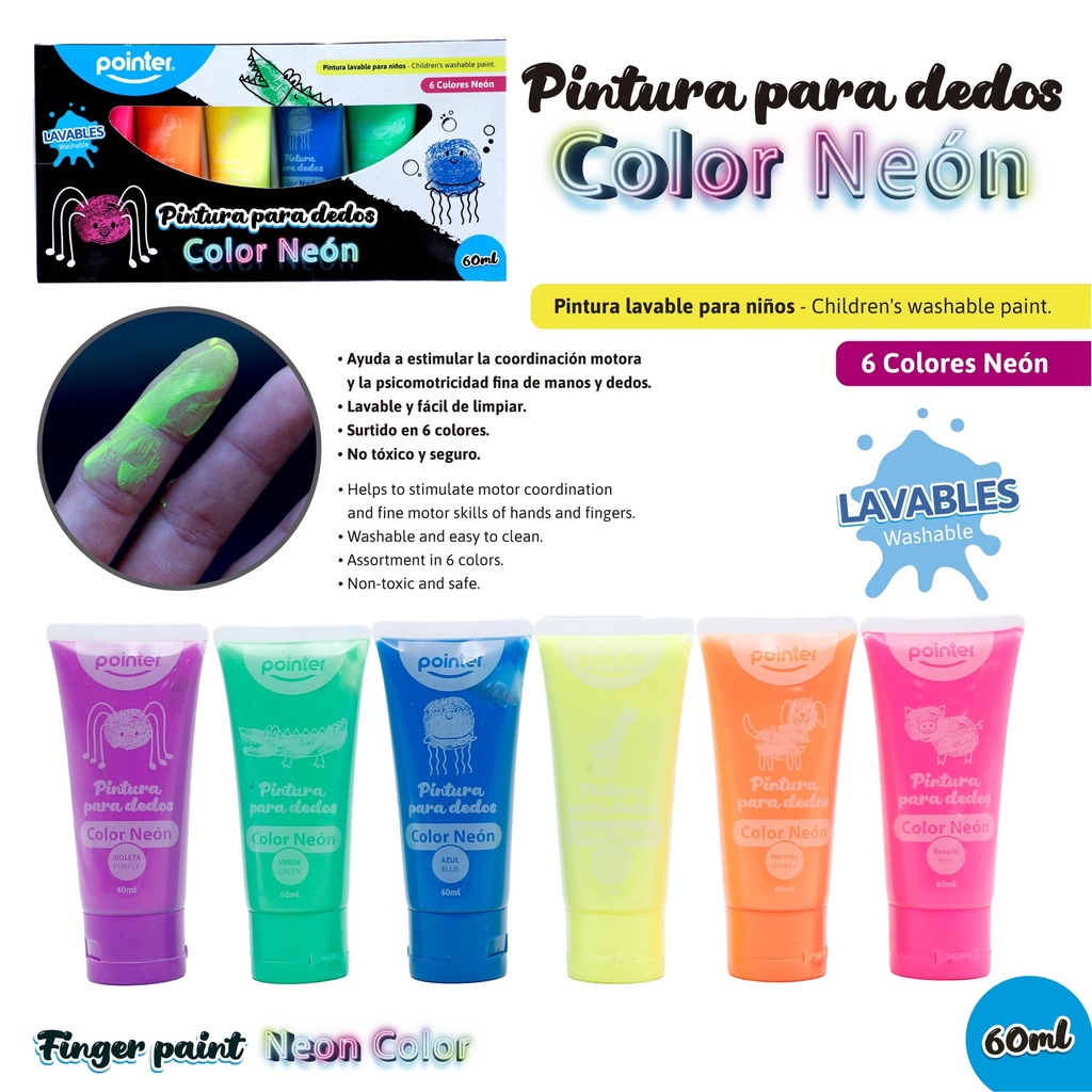 PINTADEDOS NEON 60ML