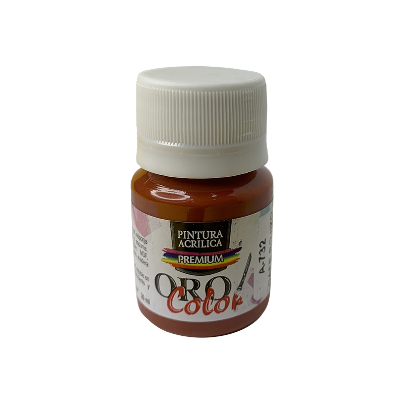 PINTURA ACRILICA PREMIUM CAFE ROJIZO 30CM
