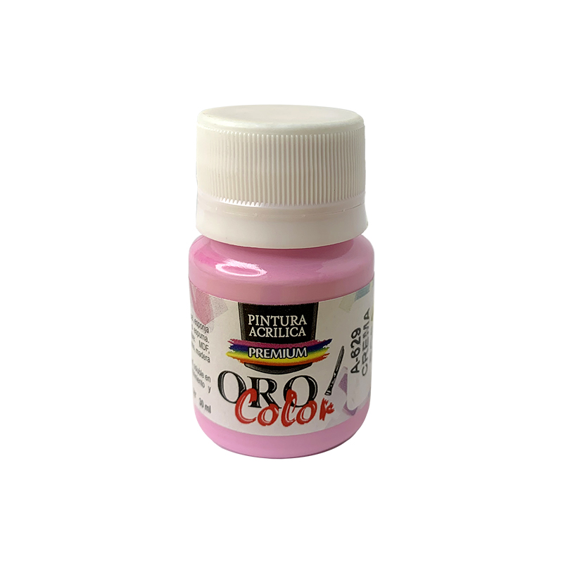 PINTURA ACRILICA PREMIUM CREMA ROSA 30ML