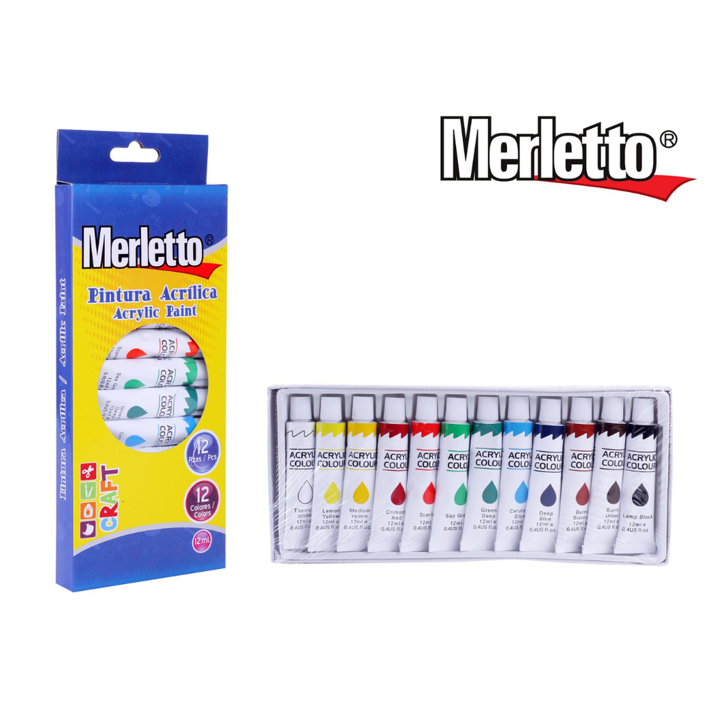 PINTURA ACRILICA X12