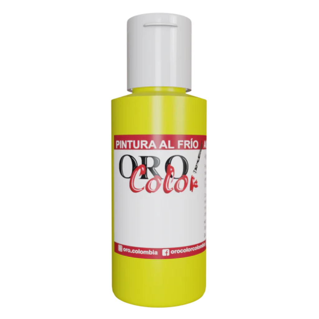 PINTURA AL FRIO AMARILLO FLUORESCENTE 60CM