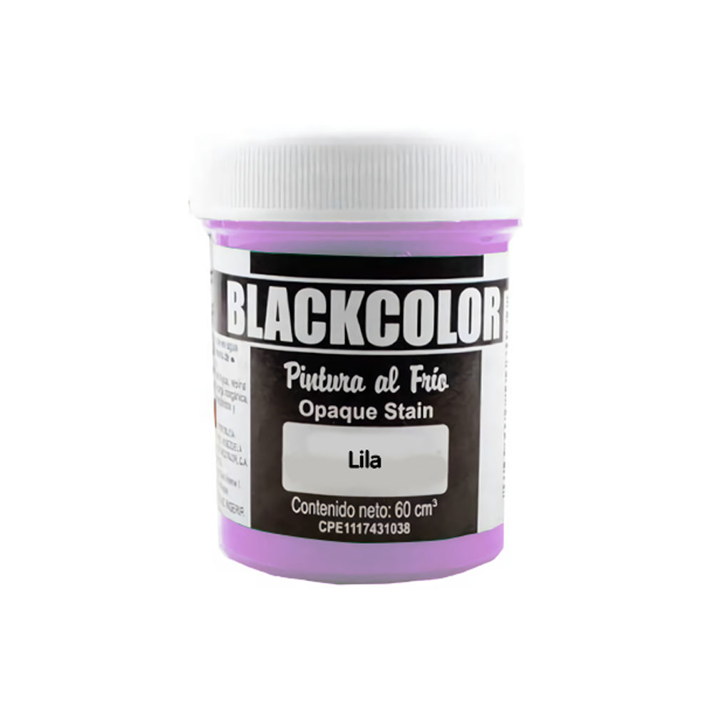 PINTURA AL FRIO LILA BLACKCOLOR 60ML