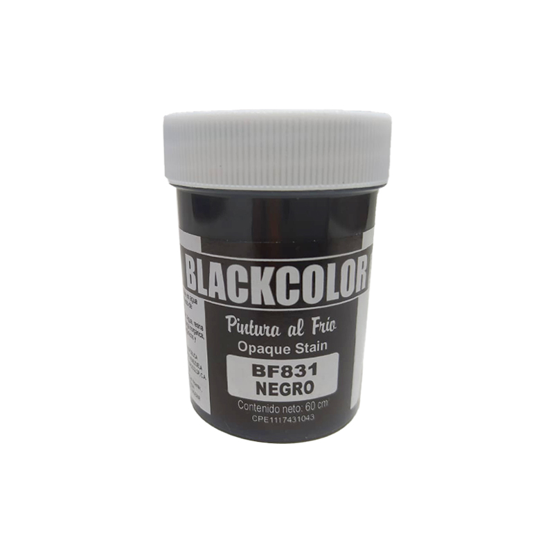 PINTURA AL FRIO NEGRO BLACKCOLOR 60ML