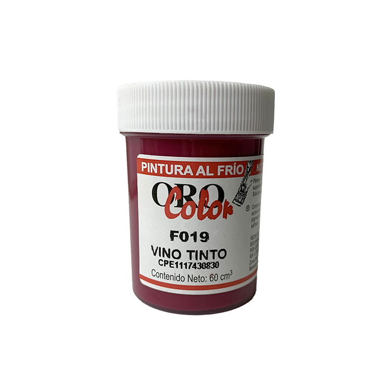 PINTURA AL FRIO VINO TINTO 60ML