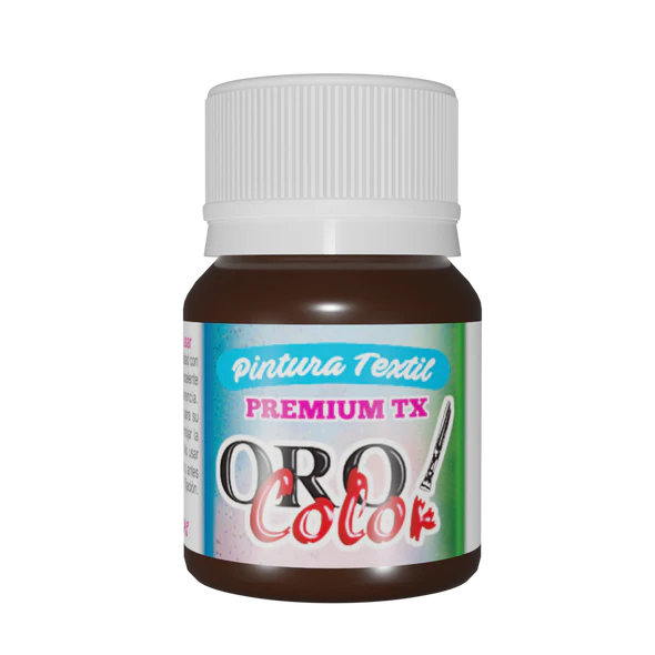 PINTURA TEXTIL PREMIUM MARRON INTENSO 30ML
