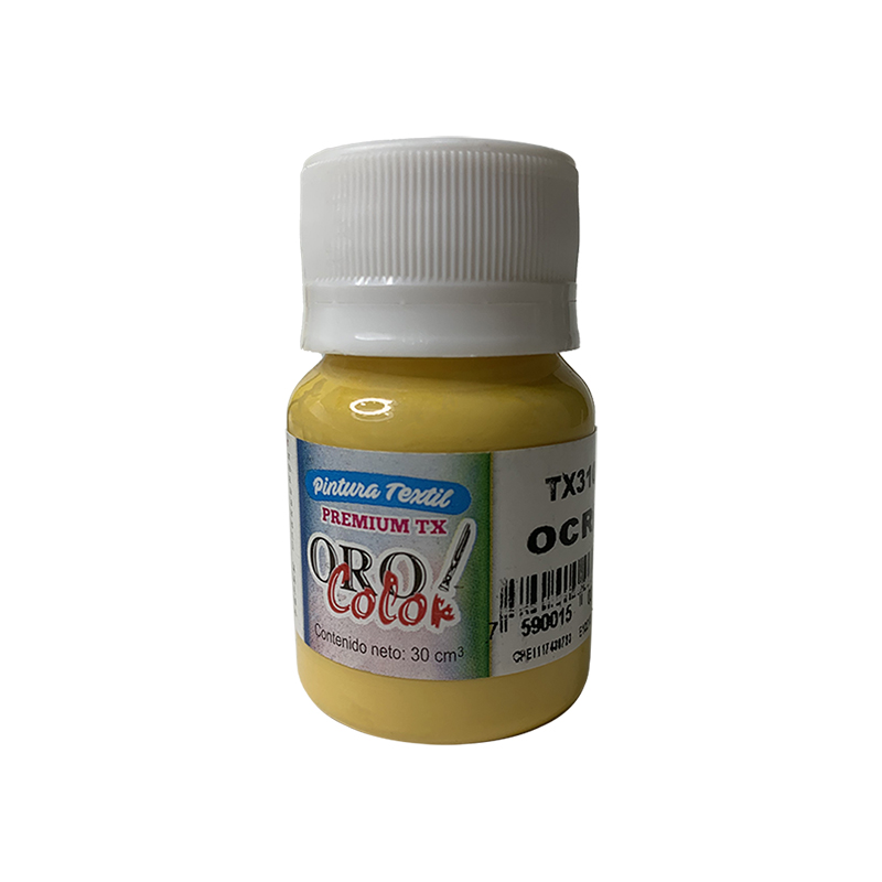 PINTURA TEXTIL PREMIUM OCRE 30ML