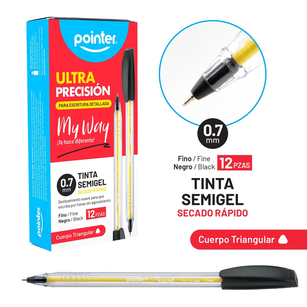 BOLIGRAFOS TINTA SEMIGEL 