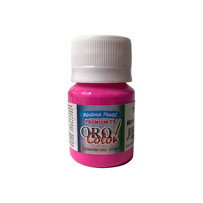 PINTURA TEXTIL PREMIUM ROSA BARBIE 30ML
