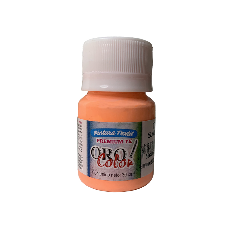 PINTURA TEXTIL PREMIUM SALMON 30ML