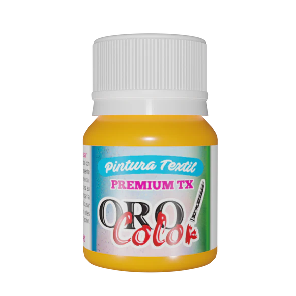 PINTURA TEXTIL PREMIUM AMARILLO GIRASOL 30ML