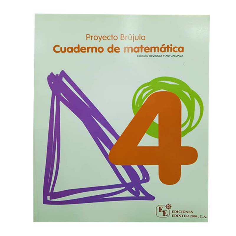 PROYECTO BRUJULA CUADERNO DE MATEMATICA 4