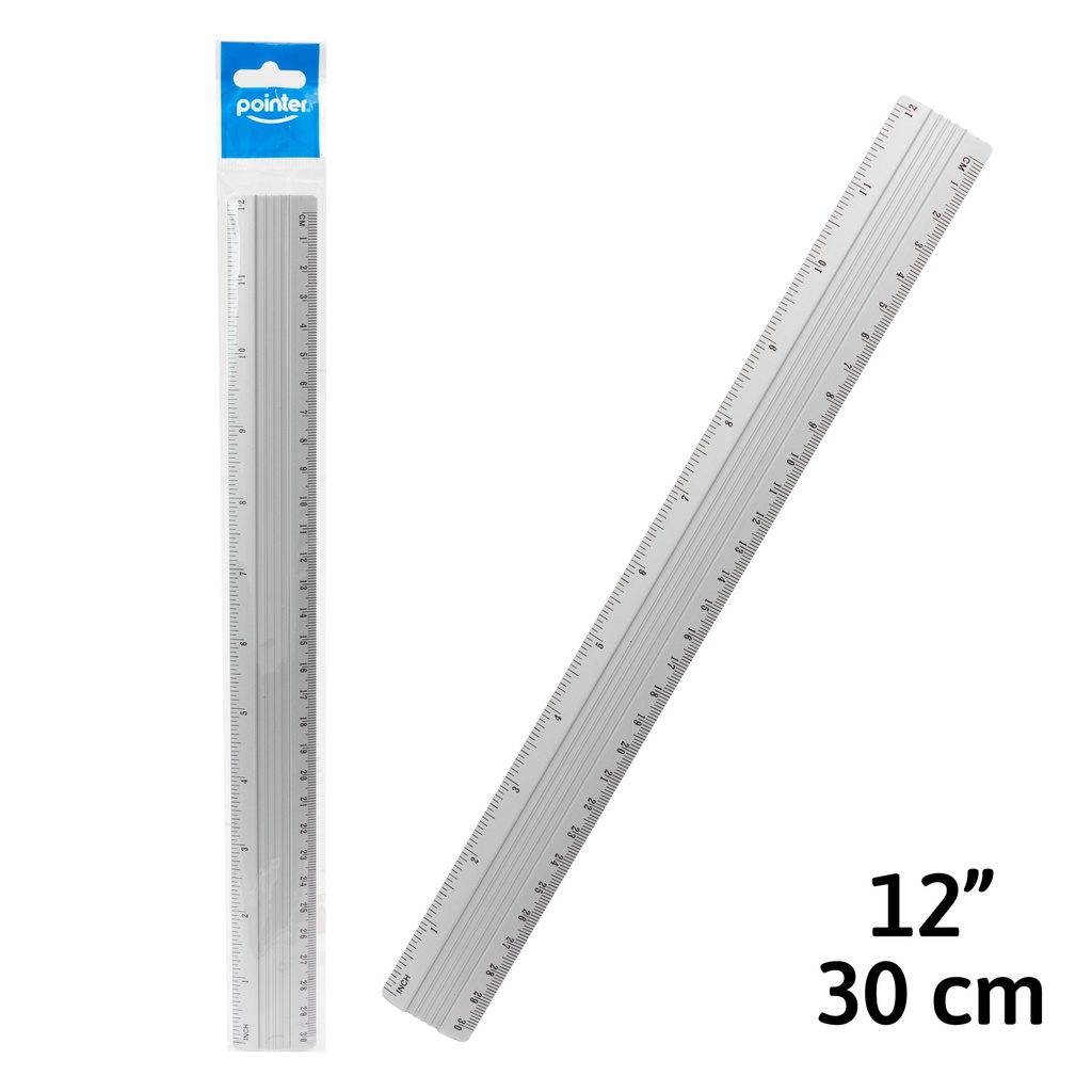 REGLA DE ALUMINIO 30CM
