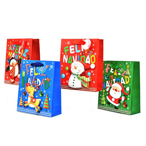 BOLSA DE REGALO (NAVIDEÑA) S